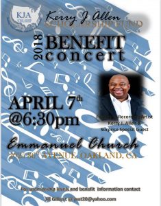 KJA Scholarship Benefit Concert @ Emmanuel Church